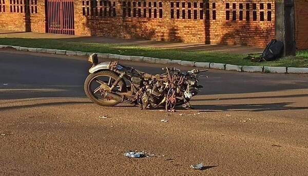 ¡Otro más! Un motoca perdió la vida en un nuevo accidente fatal, esta vez, en Caazapá