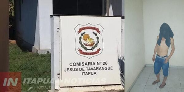 SOSPECHOSO DE HABER ROBADO UN CELULAR FUE DETENIDO EN JESÚS - Itapúa Noticias