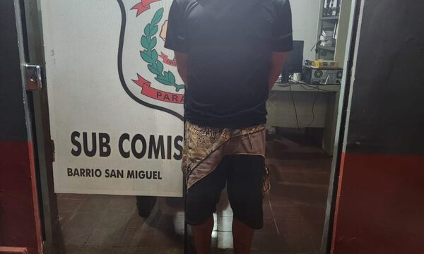 Capturan a buscado por robo