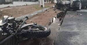 Diario HOY | Buscan a familiares de motociclista que murió en un accidente en Ñemby