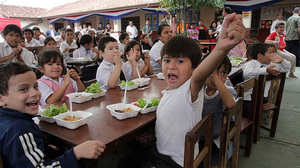 Peña presenta su proyecto más ambicioso: hambre cero en escuelas y sistema educativo - .::Agencia IP::.