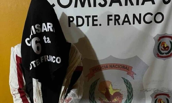 Presidente Franco: Hombre ebrio golpea a policía por recibir denuncia de agresión de su pareja y queda detenido – Prensa 5