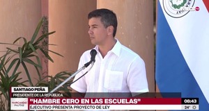 Peña anuncia proyecto de ley "Hambre Cero en las Escuelas": Lo que debés saber - Megacadena - Diario Digital