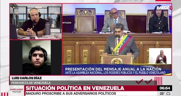 Periodista venezolano dice que cada vez será más difícil desalojar al chavismo del poder - Megacadena - Diario Digital