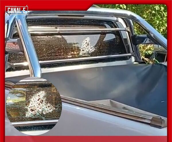 BALEAN UNA CAMIONETA EN HERNANDARIAS EN CONFUNSO EPISODIO