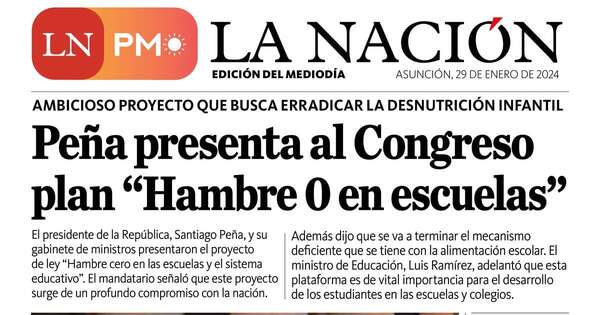 La Nación / LN PM: edición mediodía del 29 de enero