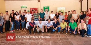 MUNICIPALIDAD DE HOHENAU COORDINA TRABAJOS A FAVOR DE LOS PEQUEÑOS PRODUCTORES - Itapúa Noticias
