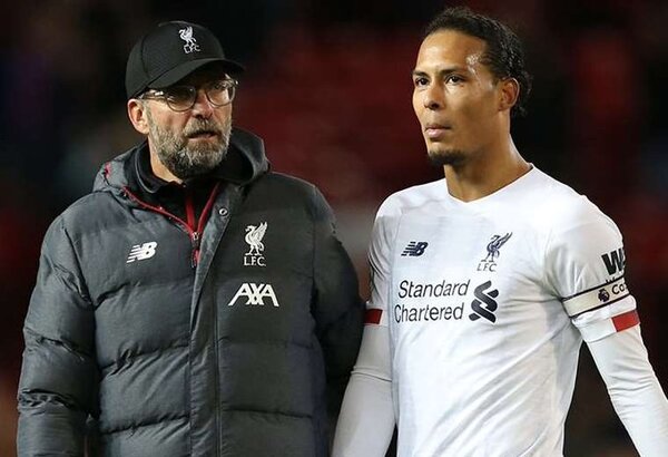 Reemplazar a Klopp será "una importante tarea", admite Van Dijk
