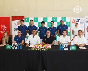 Presentan en el CIT tie de copa Davis frente a Mónaco - La Tribuna
