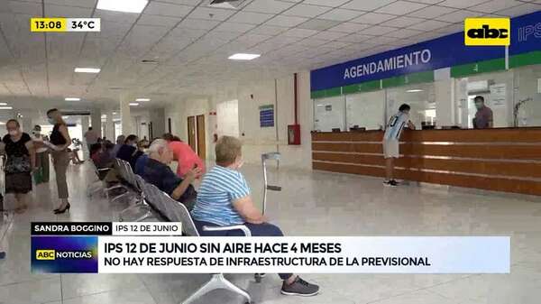 Video: IPS 12 de Junio sin aire acondicionado hace 4 meses - ABC Noticias - ABC Color