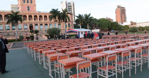 Diario HOY | Exhortan a Itaipú a donar sillas al Ministerio de Educación