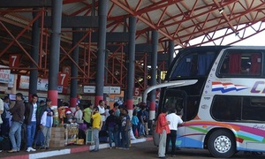 Clausuran agencias de venta de pasajes en Coronel Oviedo debido a deudas millonarias en patentes comerciales