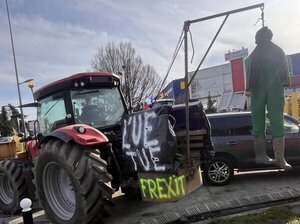 Agricultores en protesta inician el asedio a París