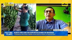 Video: nuevo récord en exportaciones de banana - Factor Clave - ABC Color