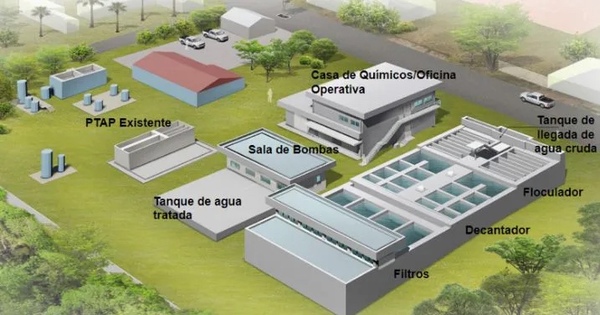 Chaco: Proyecto de nueva planta potabilizadora de agua para Villa Hayes se encuentra en etapa final