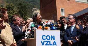 La Nación / María Corina Machado: “No pueden hacer elecciones sin mí”
