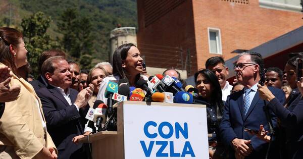 La Nación / María Corina Machado: “No pueden hacer elecciones sin mí”