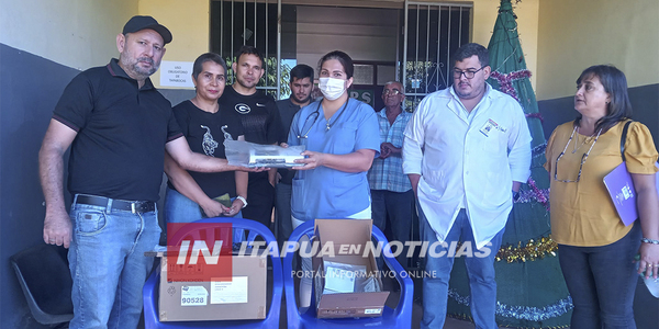 CONSEJO DE SALUD DE GRAL. ARTIGAS ENTREGÓ EQUIPO A CENTRO DE SALUD - Itapúa Noticias