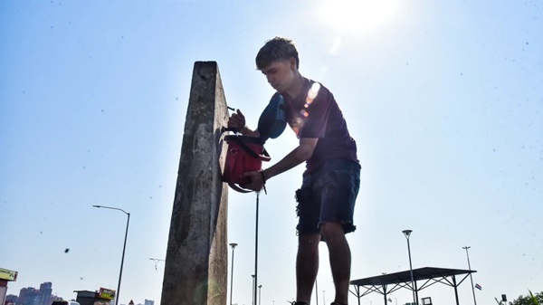 Meteorología prevé máximas de casi 40°C para este martes y lluvias en algunas zonas
