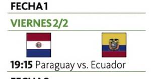 La Nación / Albirroja debutará contra Ecuador