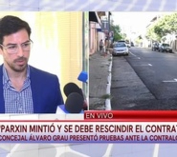 Concejal acusa a Parxin de mentir y exige rescisión del contrato - Paraguay.com
