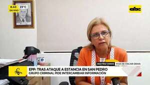 EPP: grupo criminal pide intercambiar información  - ABC Noticias - ABC Color