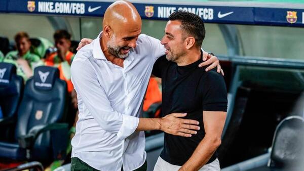Guardiola: "Entiendo a Xavi. La presión en Barcelona es incomparable"