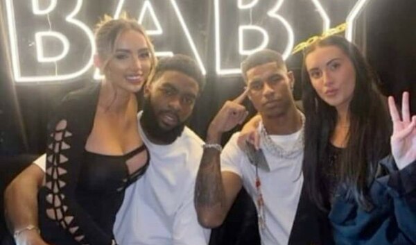 Versus / Salen a la luz más detalles de la "maratónica" fiesta de Rashford