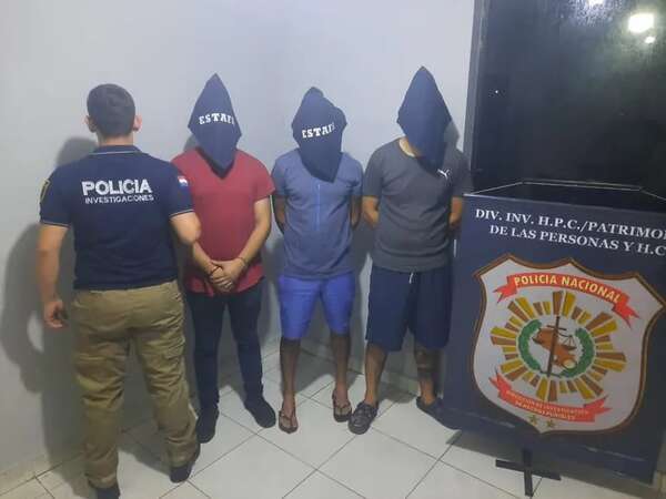 Detuvieron a integrantes de banda de robacoches que operaba en Central - Policiales - ABC Color