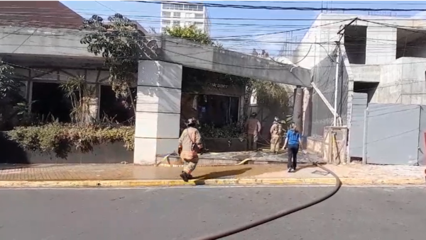 Controlaron incendio en local donde funcionaba un bar céntrico - Megacadena - Diario Digital