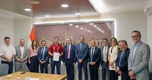 La Nación / Peña y delegación británica analizan posibilidades de inversión sostenible