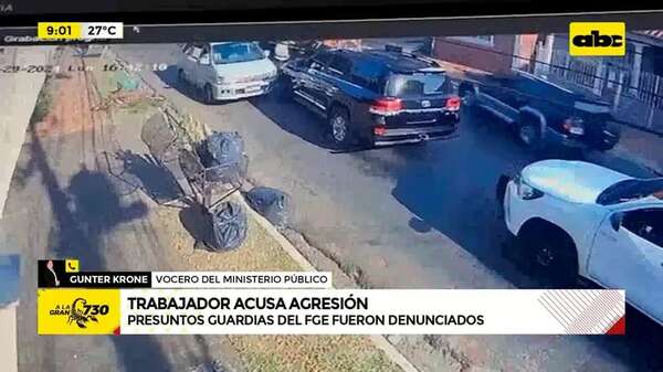 Video: Trabajador acusa agresión - ABC Noticias - ABC Color