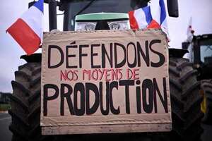 Protesta de agricultores de la UE impacta en el acuerdo con Mercosur - Mundo - ABC Color