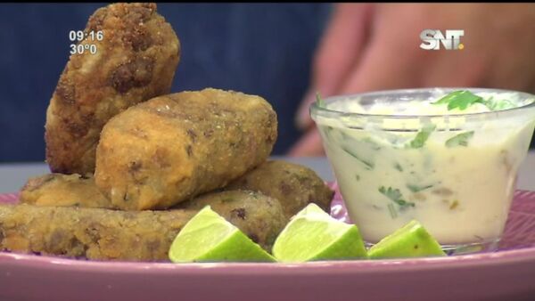 La cocina de Cada Día: ''Croqueta de mandioca'' - SNT