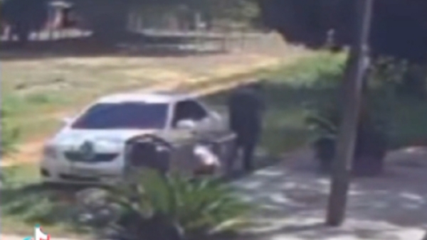 (VIDEO)¡De terror!: Chofer Bolt regresó a una casa y entró como si nada