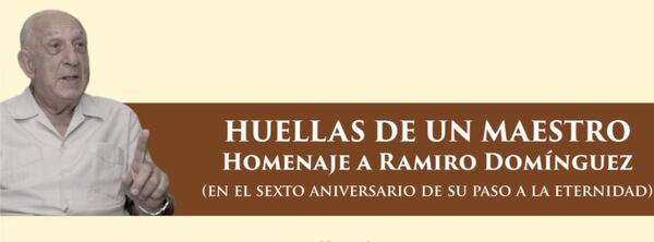 PRESENTAN LIBRO HOMENAJE A RAMIRO DOMINGUEZ