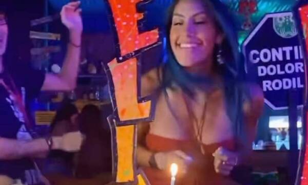 [VIDEO] Así festejó su cumple la "Pantera Guaraní"