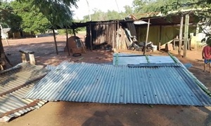 Temporal en Loreto deja graves daños en viviendas