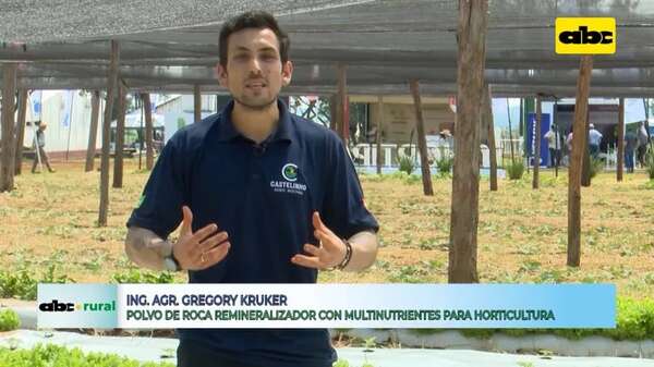 Video: remineralización con multinutrientes en horticultura - ABC Rural - ABC Color