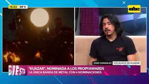 Video: “Kuazar”, nominada a los PROPYAWARDS  - Ensiestados - ABC Color
