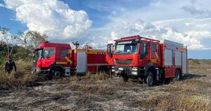 Diario HOY | Controlan incendio en mediaciones del Parque Tacuru Pucu de Hernandarias