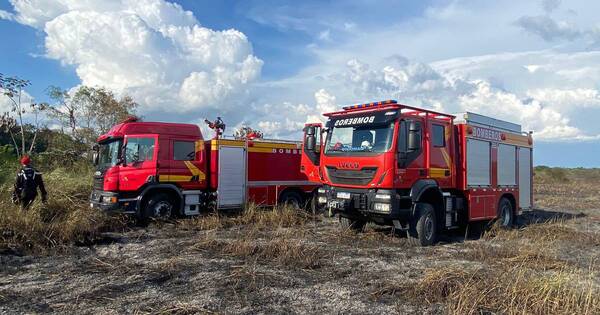 Diario HOY | Controlan incendio en mediaciones del Parque Tacuru Pucu de Hernandarias