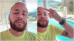 Neymar le respondió con todo a sus críticos: "¿Gordo?, no lo creo...?