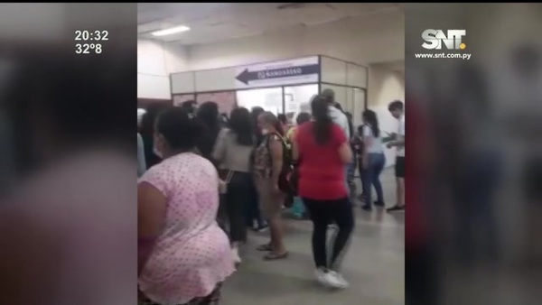 Caos total en el Hospital de Luque - SNT