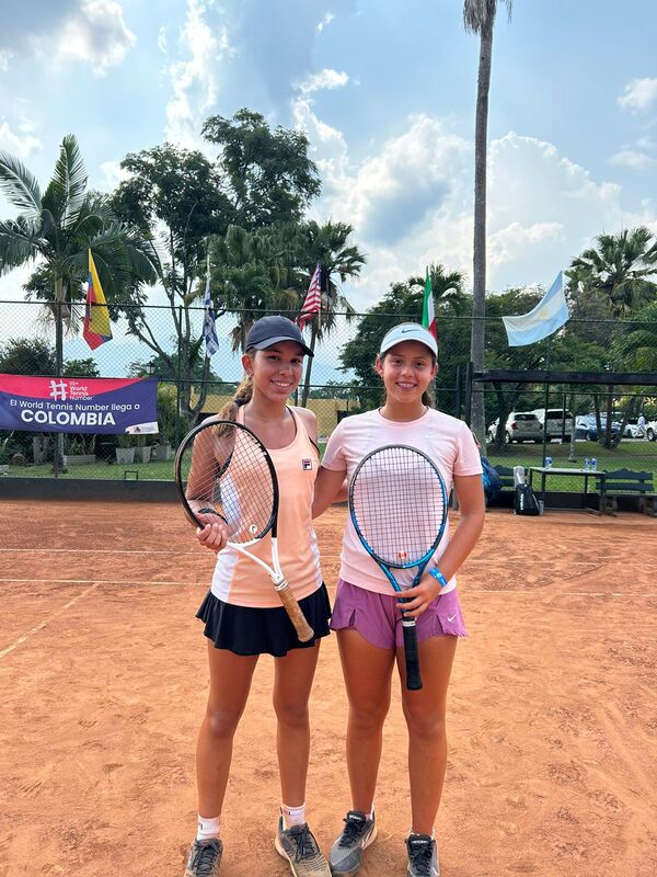 Cayo y Valeria están en cuartos de singles y semis de dobles en la Copa Indervalle - La Tribuna