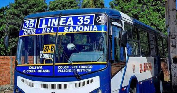 Diario HOY | Línea 35 opera desde hoy entre Asunción y Roque Alonso