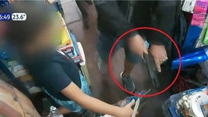 Comerciante y su hijo menor asaltados en Lambaré - Noticias Paraguay