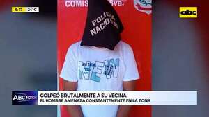 Video: Golpeó brutalmente a su vecina  - ABC Noticias - ABC Color