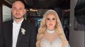 ¡Mirá el regalo que recibió la doña de pelotero albirrojo por su primer mes de casados!