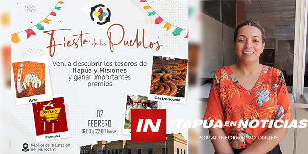 AVANZAN PREPARATIVOS PARA LA “FIESTA DE LOS PUEBLOS” DE ESTE VIERNES - Itapúa Noticias